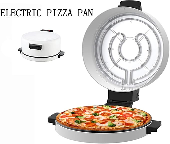 Pizza Oven, 2000W Electric Pizza Oven Indoor Portable 12 Inch Indoor Pizza Oven Countertop Pizza Maker Steak Machine Toaster (US Plug 110V)