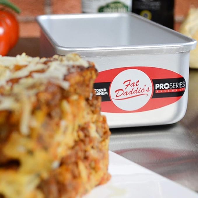 Fat Daddio's BP-5640 Anodized Aluminum Bread Loaf Pan, 5.5 x 3.125 x 2.375 Inch (Pack of 3)