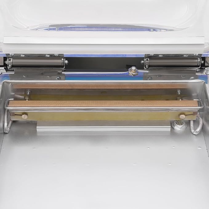 Chamber Vacuum Sealer, 110V 360W ZK-320 Vacuum Packaging Machine with Pure Copper Vacuum Pump Kitchen Packaging Machine for Fresh Meats, Fruit Saver, Pickles