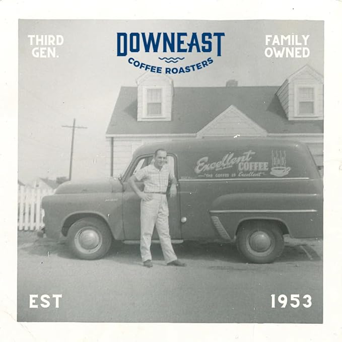 Downeast Coffee Roasters Whole Bean Coffee - Supreme Crema Espresso - Select Central and South American Highlands (2 lb Bag, Pack of 6)