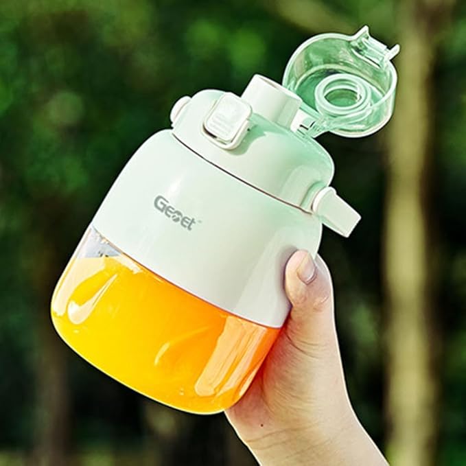 Portable Personal Blender, Mini USB Rechargeable Fruit Mixer with 20 Blades for Travel, Home, Office and Kitchen, Compact Beverage Maker