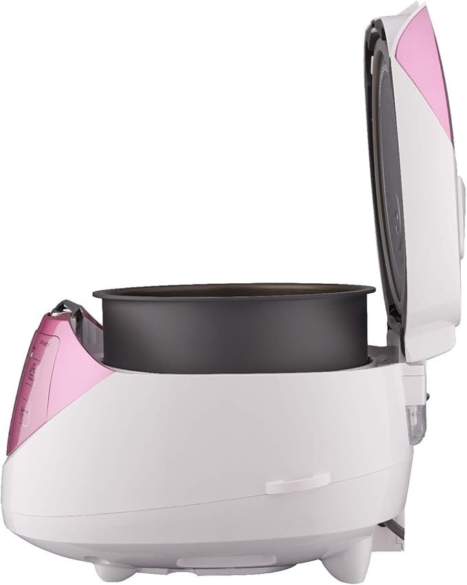 CUCKOO Micom Rice Cooker 6 Cup Uncooked / 12 Cup Cooked, Korean Fuzzy Logic Rice Cooker with Delay Timer & Keep Warm Setting, Versatile Food Steamer with Non-Stick Inner Pot, Pink (CR-0631F)