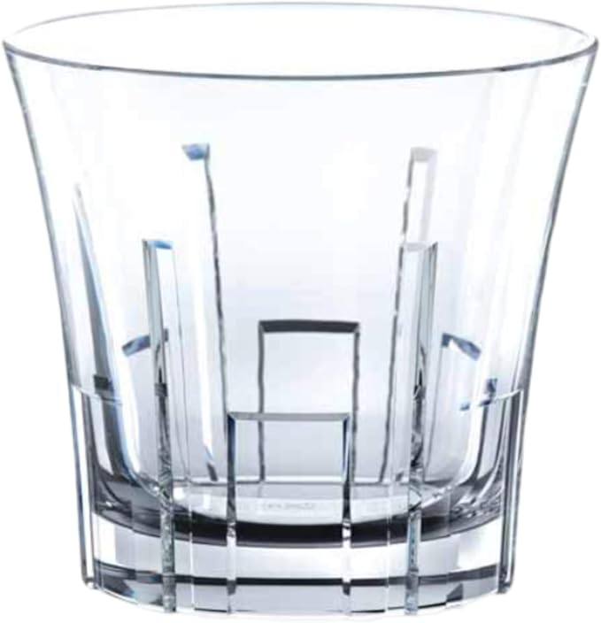 Nachtmann Classix Double Old-Fashioned Glass, Set of 4, 11-Ounce, Lowball Cocktail Glasses European-Made Crystal, Dishwasher Safe, Professional Quality Cocktail Glass Gift Set