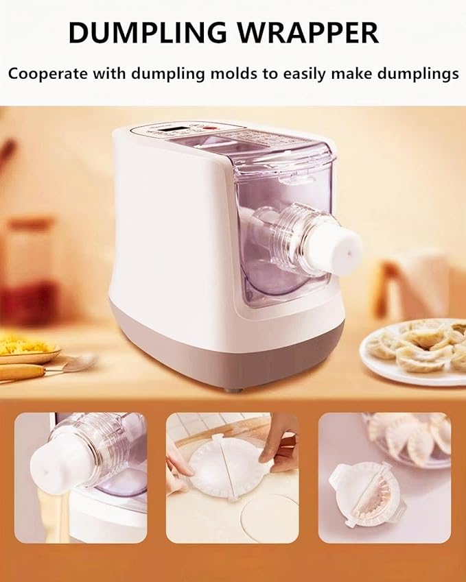 Electric Noodle Machine, 260w Household Fully Automatic, 13 Types Of Noodle Molds, 500g Flour Capacity Italian Noodle Machine