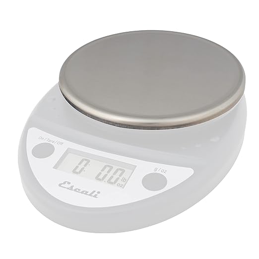 Escali Primo Stainless Steel Tray for Primo Digital Food Scale