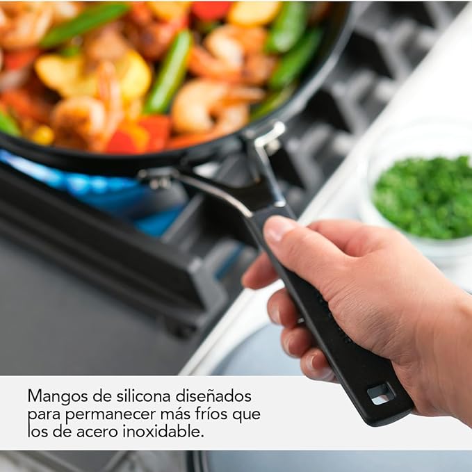 KitchenAid 84803 Hard Anodized Nonstick Frying Pans/Skillet Set, 8.25 Inch and 10 Inch - Onyx Black