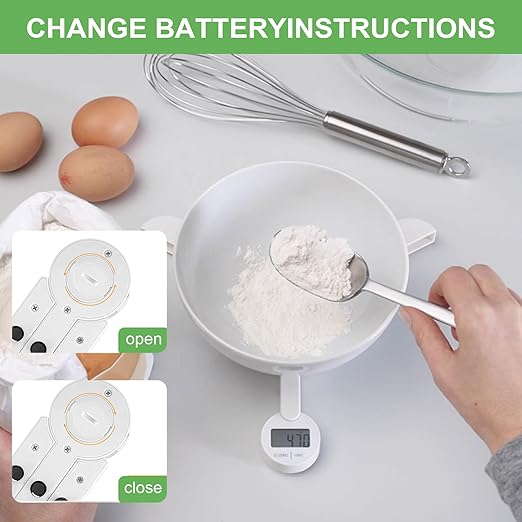 Portable Food Scale Travel Scale for Food, Small Folding Digital Kitchen Scale for Food, Collapsible Mini Pocket Scale Grams and Ounces, Ideal for Diet Calorie Control Compact Kitchen (White)