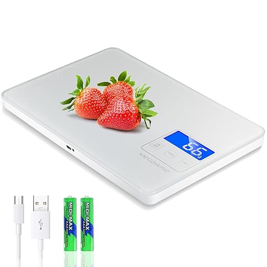 MEGAWISE Food Kitchen Scale (White)