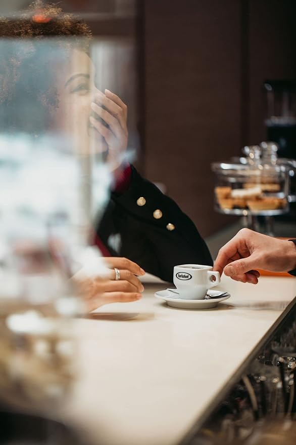 Bristot Italian Espresso For Espresso Machines | Italian Espresso Beans | Medium Roast | 1.1Lb/500g (Pack of 2)