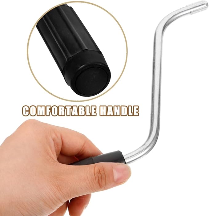Pasta Maker Handle Replacement Manual Noodle Press Crank Accessory Compatible with Italian Pasta Makers Easy to Install Kitchen Tool for Fresh Making