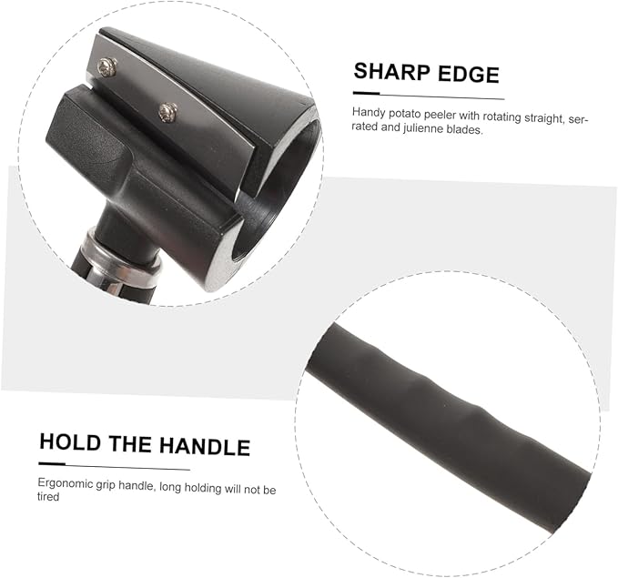 Multi-functional Vegetable Peeler Slicer Carrot Curler Kitchen Fruit Grater Tool for Potato Cucumber Apple Pear with Wear-resistant Material Compact Design