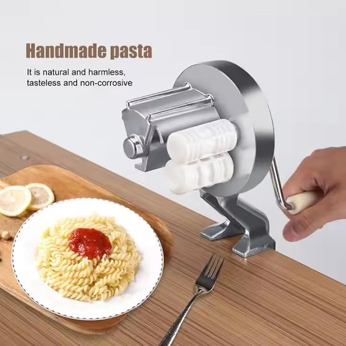 Manual Pastas Maker Hand Cranks Noodles Machine With Multiple Molds Noodles Press Tool For Homemade Pastas