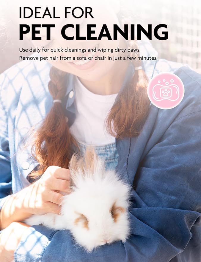 Fantasticlean Microfiber Cleaning Cloth Roll -675 Pack, Tear Away Microfiber Towels, 12" x 12", Reusable, Washable, Ultra Absorbent Dishcloth for Home Supplies, Car, Shop (9 Rolls of Pink)