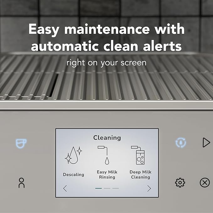 KitchenAid Fully Automatic Espresso Machine KF7 with Milk Attachment, KES8557JP, Juniper