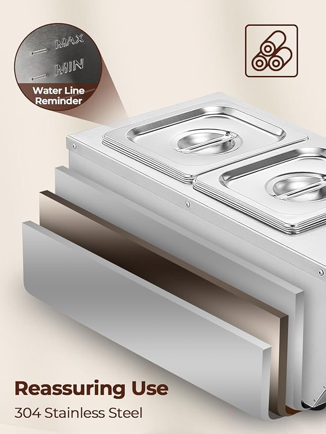 Chocolate Tempering Machine, 9LBS Chocolate Melting Pot, 86~185℉ Chocolate Warmer, 1000w Commercial Chocolate Melting Machine, Stainless Steel Electric Commercial Food Warmer For Milk Coffee Cheese