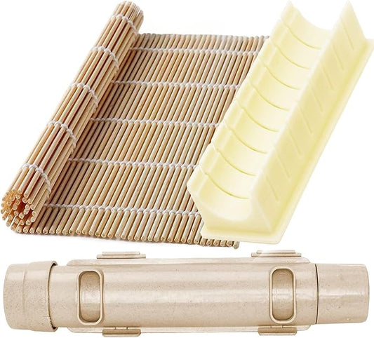 Sushi Making Kit, Sushi Bazooka, Sushi Maker, Bamboo Sushi Rolling Mat For Beginners