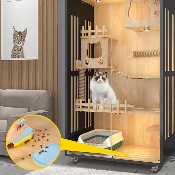 Small Broom and Dustpan Set,mini Compact Portable, for Home, Sofas, Kitchen countertops, Storage Shelves, Office desks, bathrooms, and pet Areas (Blue)