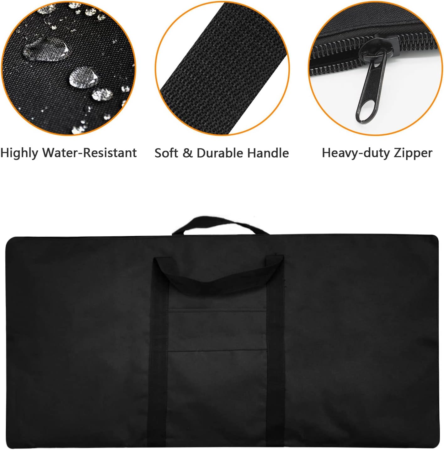 Griddle for Camp Chef 14" 2-Burner Stove Cooking Systems, Professional Carbon Steel Flat Top Griddle with Carry Bag for Camp Chef Outdoor Cooking Equipment, 14 x 32 Inch, Black