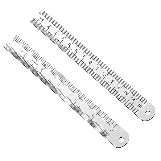 HDLNKAK Dial Caliper 0.001” / Micrometer 0.001” and Stainless Steel Ruler, Precision Caliper with Watch 0-6" Range, 0-1" Alloy Precision Micrometer Mechanical Toolkit Set