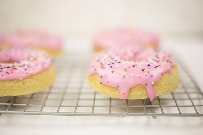 USA Pan Bakeware Quarter Sheet Baking Pan and Bakeable Nonstick Cooling Rack Set, Metal