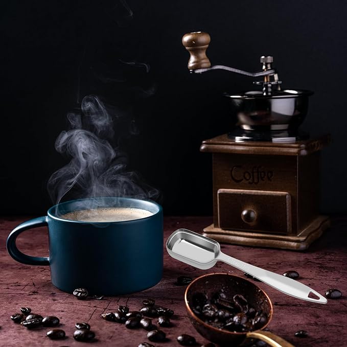 2 Pcs 3/4 Teaspoon(| 3.75 mL | 3/4 Tsp | 1/4 Tbsp | 3.75 cc | 1/8 oz) Stainless Steel Single Measuring Spoon, Long Handle Metal Measuring Spoon, Kitchen Gadgets for Cooking & Baking