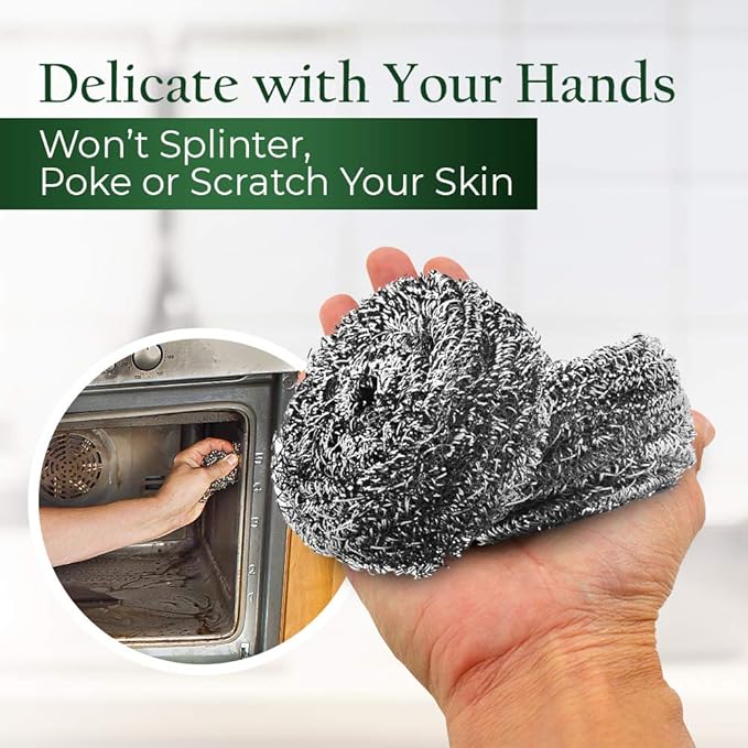 Stanley Home Products Stainless Steel Kitchen Scouring Cleaners (6 Cleaners Included)