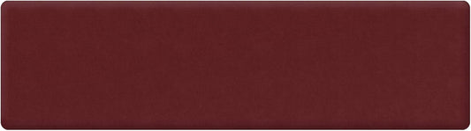 GelPro Anti Fatigue Nonslip Mat: Hard Floor Utility Mats for Garage, Patio and Kitchen - 20" x 72" x .5" - Leather Grain Cranberry