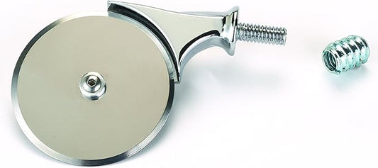 Woodriver Project Kit - 2-1/2" Miniature Pizza Cutter, Chrome