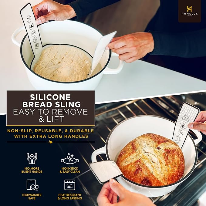 Sourdough Starter Kit, 14pcs Bread Making Kit & Sourdough Bread Baking Supplies Kit, Banneton Basket Kit for Sourdough Proofing with Bread Baking bowl for Artisan Breads (Green) by HOMELUX THEORY