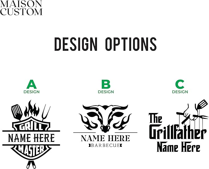 USA Made - Custom Cutting Board - Christmas Gift for Men - Unique Gift Idea for Him, Dad, Husband, Father, Brother - Mens Personalized Gift - BBQ Grilling Gift for Birthdays, Anniversaries, Holidays