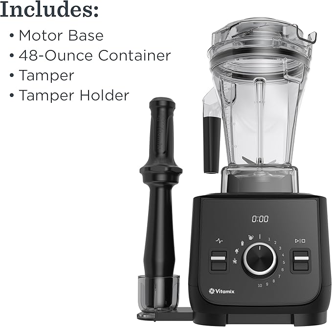 Vitamix Ascent X2 Blender, Professional-Grade, 3 Preset Blending Programs, 48-ounce Container, Self-Cleaning, Nano Gray