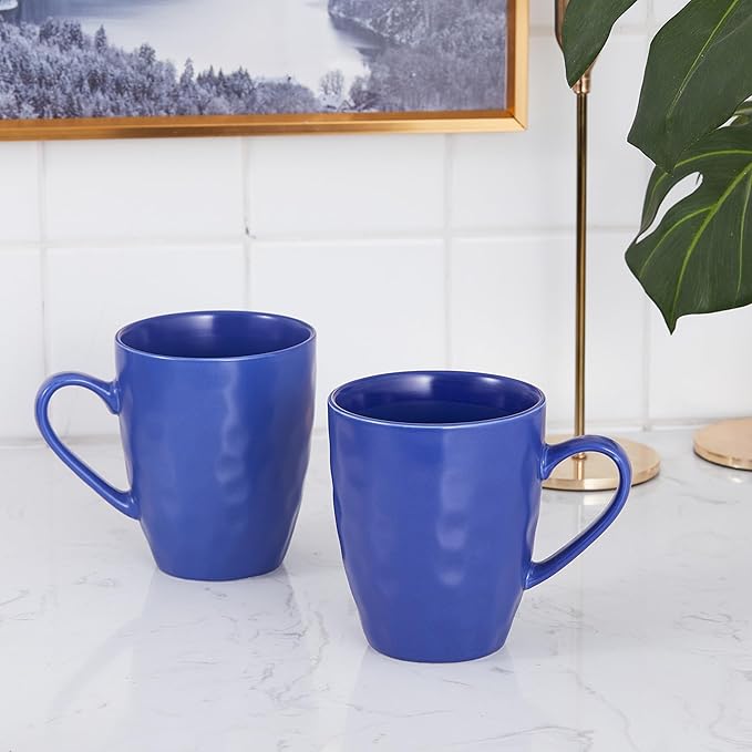 Stone Lain Clara 16-Piece Dinnerware Set Porcelain, Blue