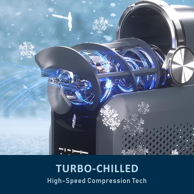 Slushie Machine, 88oz Frozen Drink Maker with 7 Preset Programs, No Ice Required for Frozen Margaritas, Slushies, Frappés and Milkshakes