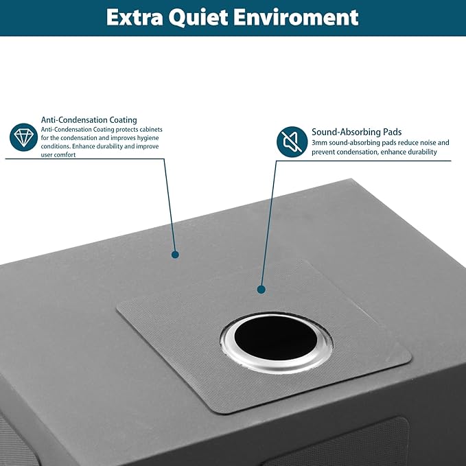 22 Inch Deep Drop In Laundry Sink - Ghomeg 22x22x13 Inch Laundry Utility Sink Drop In Topmount Single Bowl 16 Gauge Stainless Steel Above Counter Kitchen Laundry Room Sinks