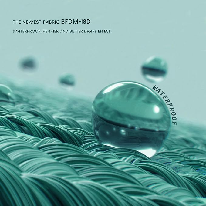 BALCONY & FALCON Placemats Set of 4 Faux Linen Cloth Place Mats Washable Waterproof Wrinkle Resistant Table Placemats for Dining Kitchen Farmhouse Indoor & Outdoor Use(Teal, 13.8”x 17.7”