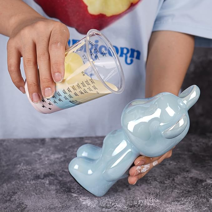 100-Pack Clear Plastic Measuring Cups – Graduated Disposable Mixing Cups for Paint, Resin, Epoxy & Kitchen Use | Durable, Leak-Resistant & Precise Cups for DIY, Crafts, Baking & Labs