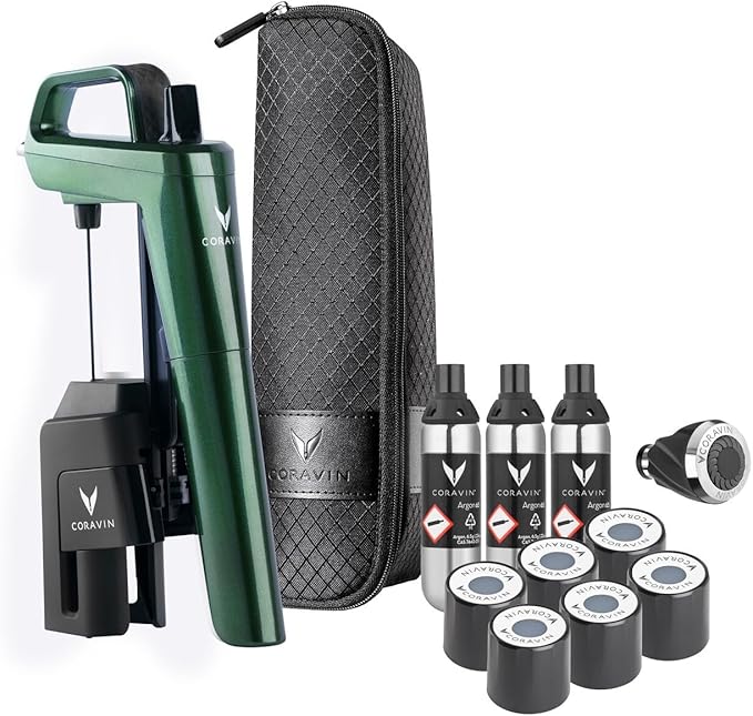 Coravin Timeless Six Plus Wine Preservation System - Limited Edition Forest Green