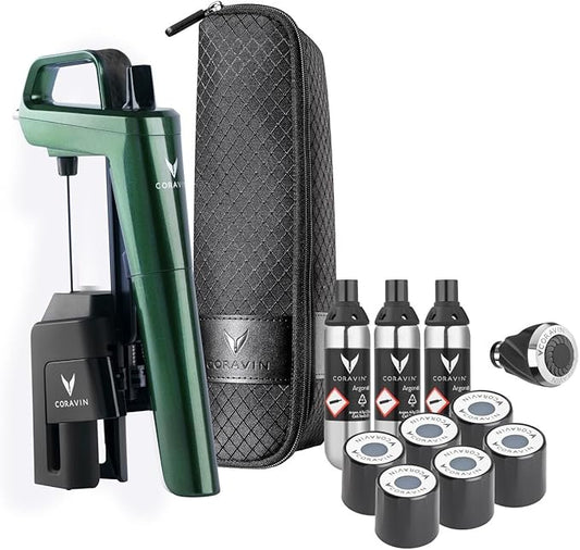 Coravin Timeless Six Plus Wine Preservation System - Limited Edition Forest Green