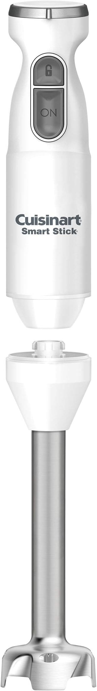 Cuisinart Hand Blender, Smart Stick 2-Speed - Powerful & Easy to Use Stick Immersion Blender for Shakes, Smoothies, Puree, Baby Food, Soups & Sauces, Stainless Steel, CSB-175P1