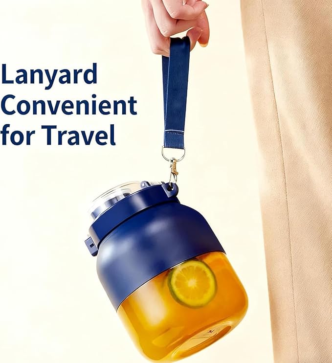 Blender Mini Japan, Blender Cup, 28oz Hand Blender, Directly Squeezed, One Cup With Double Lid, Portable Rechargeable Juicer Machine, No Filter Required, Dishwasher Safe