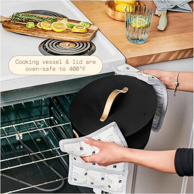 Beautiful 10-in-1 6 Qt Electric Multi-Cooker – Pressure Cook, Air Fry, Slow Cook & More: Ideal for Holiday Meals, Family Dinners & Festive Celebrations Limited Edition