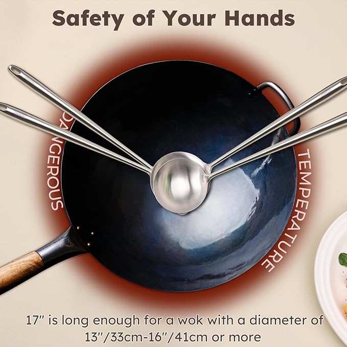 MARTE Kitchen Cooking Utensils Set, 5 Pcs Stainless Steel Cooking Kitchen Utensils Spatula Set with Holder, Heat-Resistant Spatula and Ladle Skimmer Turner Tool Set，Dishwasher Safe & BPA Free