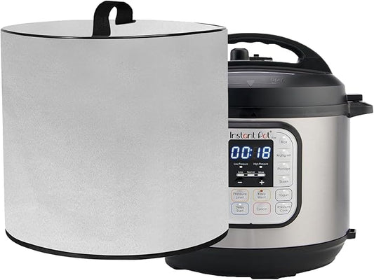 Dust Cover with 6 Quart Instant Pot, Heavy Duty Waterproof Pressure Cooker Cover for Instant Pot Duo 7-in-1 Electric Pressure Cooker/InstantPot Pro 6QT SlowCooker/InstantPot Duo Plus SlowCooker