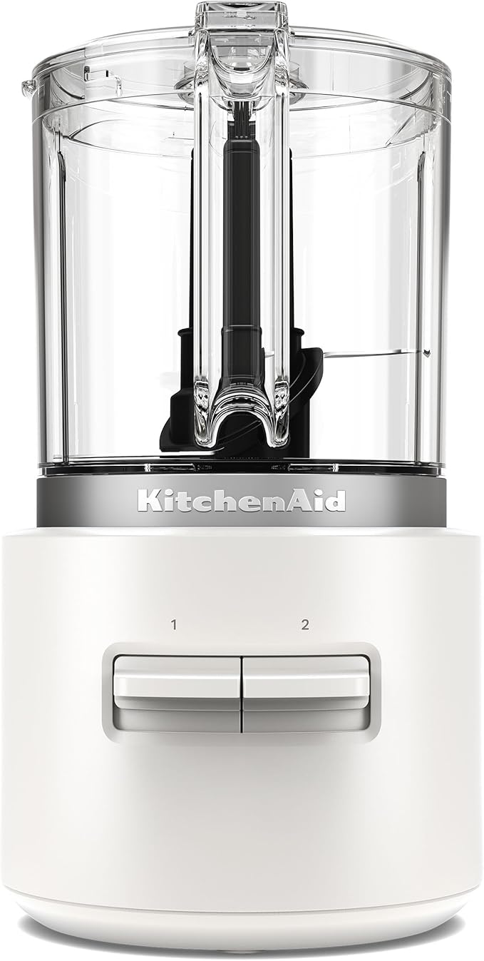 KitchenAid Go Cordless Food Chopper - battery sold separately, KFCR500, Porcelain White
