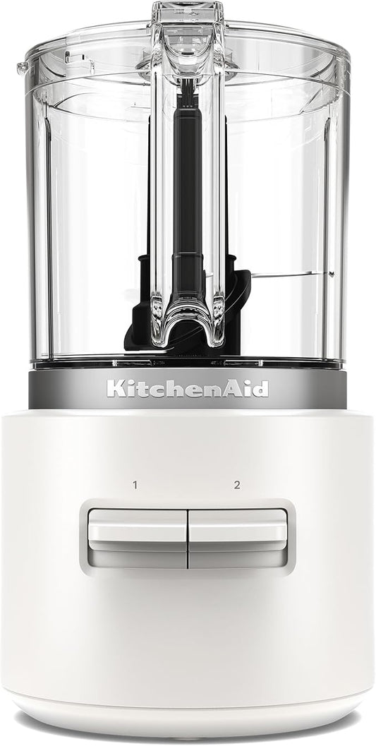 KitchenAid Go Cordless Food Chopper - battery sold separately, KFCR500, Porcelain White