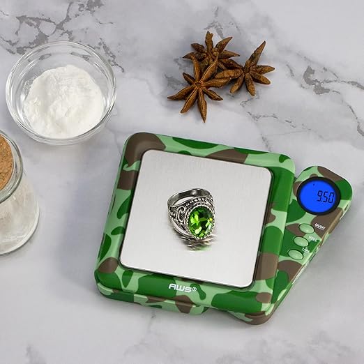 American Weigh Scales 200g x 0.01g Digital Pocket Scale 0.01g Accuracy-Blade Series | Precision Mini Scale, Small Digital Gram Scale for Kitchen, Gold, Gems & Coin Scale, Smart Digital & Compact Scale