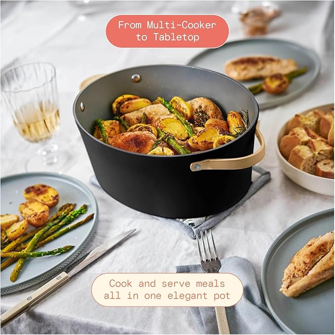 Beautiful 10-in-1 6 Qt Electric Multi-Cooker – Pressure Cook, Air Fry, Slow Cook & More: Ideal for Holiday Meals, Family Dinners & Festive Celebrations Limited Edition