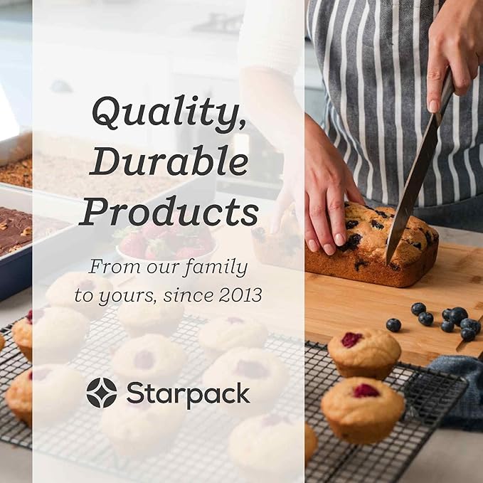 Starpack 'Bakers Gonna Bake' High Performance Nonstick 12 hole Muffin Pan