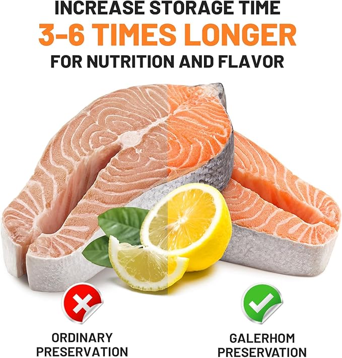 Vacuum Sealer Bags, 200 Quart BPA Free 8x12 Inch Vacuum Seal Bags for Food Saver, Seal a Meal, Weston. Heavy Duty Commercial Grade Vacuum Food Storage Bags for Sous Vide Freezer Vac Storage Meal Prep