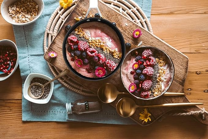 MSMK 2 Quart Saucepan with Lid, Burnt also Nonstick, PFOA Free Non-Toxic, Oven Safe to 700 ℉，Scratch-resistant, Induction Cooking Pot, for Induction, Ceramic and Gas Cooktops